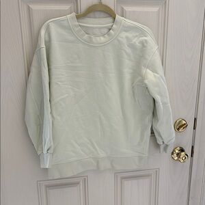 lululemon athletica Light Green Sweatshirt